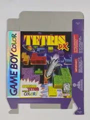 Nintendo Game Boy Color Original Internal Box Proof Flat Tetris DX Sample