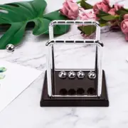Newton Physics Science Cradle Steel Balance Ball Pendulum Educational Desk Gift