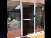 Sliding Fly Screen Door Stainless Steel - Custom Made - Large