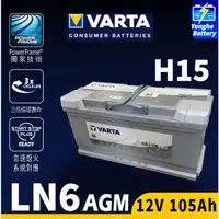 在飛比找蝦皮購物優惠-永和電池 VARTA華達 H15 AGM 銀合金電池 汽車電