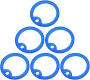 Abaodam 6pcs Pet Tag Silencers Silicone Sleeves for Dog Id Tags Noise Reduction Fit Durable Silicone Protectors