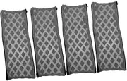 Parliky 4Pcs Stretchable Arm Protectors for Chairs Washable Gaming Office Chair Armrest Slipcovers with Pineapple Pattern for Enhanced Gaming Atmosphere and Cleanliness