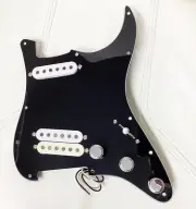 Robbie Robertson Last Waltz Stratocaster Loaded Pickguard Hand Wound & Wired BL