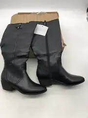 DR Scholls Brilliance Boots In Black Size 9 M Wide Calf NIB E2972S2003