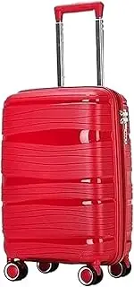 [RUVOO] Luggage Carry On Luggage Travel Suitcase with Spinner Wheels,Lightweight Ergonomic Handles,Carry On Luggage Suitcase Checked Luggage (Color : A, Size : 24in)