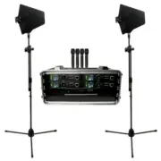 VOCOPRO BENCHMARK-QUAD-HH Tour Grade Handheld Wireless System Direction Antennas