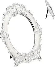 GREENADSCAPE Multifunctional Gothic Mirror European Design Tabletop Mirror Home Decor Dressing Table Adorn Sturdy Base Makeup Mirror
