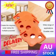 4pcs/Set Woodworking Trimming Radius Jig Router Templates Edge Corners Cutter IW