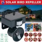 Solar Animals Ultrasonic Bird Repeller Cat Deterrent Snake Mouse Repellent Tool