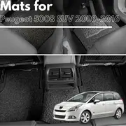 for Peugeot 5008 SUV (T87)2009-2016, Premium Car Floor Mats