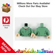 Genuine LEGO™ Sand Green Torso Female Polo Light Nougat 973 6310887 New