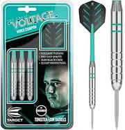 TARGET Rob Cross Silver Voltage Steel Tip Darts, 24 Grams