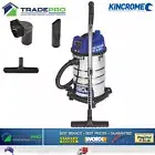 Kincrome Vacuum Cleaner Wet & Dry Commercial Work Shop 1250W Kit 30L PRO Vac