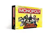 Monopoly: My Hero Academia Board Game Buy, Sell, Trade Fan-Favorite Heroes from The Popular Anime Show Classic Monopoly Game Officially-Licensed My Hero Academia Merchandise