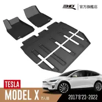 在飛比找momo購物網優惠-【3D】卡固立體汽車踏墊 Tesla Model X 201