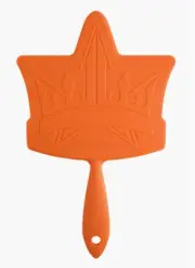 Jeffree Star Cosmetics Tangerine Crown Soft Touch Hand Mirror Pricked Collection