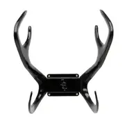 Garden Glory Reindeer Wall Mounted Water Hose Holder Reel Rack Black Swan