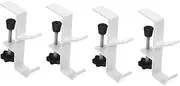 STOBOK 4pcs Convenient Desk Hook Bag Hook for Desk Bag for Tables Portable Backpack Holder