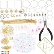 Stunning Wind Chime Glass Kit Decor Adults Craft Supplies Home Artware