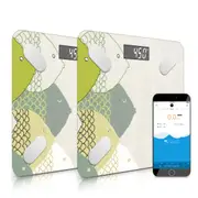 SOGA 2x Wireless Bluetooth Digital Body Fat Scale Bathroom Health Analyzer Weight