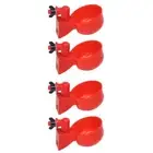 2pcs Chicken Waterer Chicken Drinker Cup Quail Drinking Cup Poultry Watering Cup