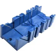 Efficient Cabinet Mitre Saw Box for Proficient Woodwork [Blue Medium Size]