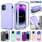 For iPhone 16e 12 13 14 Pro Max 8 Case Hybrid Shockproof Heavy Duty Hard Cover