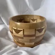 Handcrafted Wooden Fruit Bowl *ONE OF A KIND*