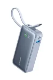 Anker Nano Power Bank 30W Built-In USB-C Cable Mobile Battery 10000mAh 30W