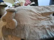 Pottery Barn Kids Elephant Plush Play Mat monogrammed M New wo tag