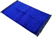 Comfortable Prayer Mat Rectangular Carpet with Printed Pattern Fluffy Rug with Tassels Prayer Living Room