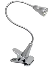 Lalia Home 1W LED Gooseneck Clip-Light Desk Lamp