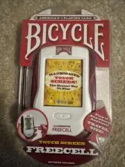 NEW Bicycle Freecell Illuminated Touch Screen Handheld Travel Game Techno Source