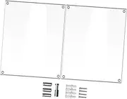 Acrylic Wall Decor Frame Large Floating Photo Display Set for Home Artwork and Certificates