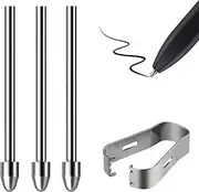 3Pcs Pen Tips Replacement for Kindle Scribe Stylus Pen, Titanium Alloy Replacement Tip/Nibs with High Sensitivity and Tilt Support Compatible with Kindle Scribe/Hanvon N10/iReader/Remarkable Stylus