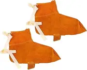kokiya Welding Shoes Covers Welder Shoe Protector Protective Equipment PU Tool Gifts Wear Resistant Working Protective Foot Cover