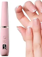 Electric Nail Drill Kit,Electric Acrylic Gel Dip Powder Nails File With Bits - Cordless Pedicure Manicure Toenail Machine For Beginner Home Salon