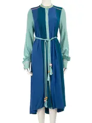 Tassel Belt Midi Dress