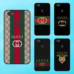 OPPO F7 手機殼黑色邊框 GUCCI 品牌時尚