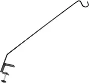 Heavy Duty Shepherd Hook Reusable Garden Deck Hook for Bird Feeders Solar Lanterns and Outdoor Decorations Resistant Hanging Hook for Fencing and Patios