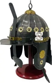 Steel & Brass Hussar Helmet Medieval Knight Warrior Of Hussaria Poland Armor