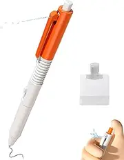 2 in 1 Prank Water Gun Pen - Dual Functionality Retractable Spray Pen, Funny Spoof Trick Toy (04, 1PC)