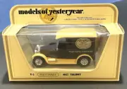 Matchbox Models of Yesteryear Y5 1927 Talbot Delivery Van New/Vintage Diecast