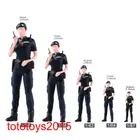 1/18 1/24 1/43 1/64 1/87 Police girl Scene Miniature Figures Doll For Cars Toy