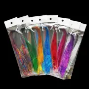 126 characters Colorful Bright Silk Fly Tying Material Trout Bait Crafting