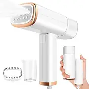Garment Steamer Iron, 2in1 Handheld Steamer for Clothes, Mini Iron Steam Steamer for Travel, 1200W Ironing Electric Steam, Portable Mini Iron Fabric Steamer for Home Appliance & Gift