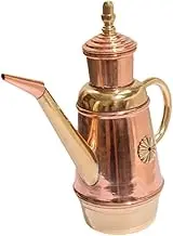 Copper Oil Dispenser 450ml Leakproof Lid Kitchen Accessory Kitchen Oil Pot