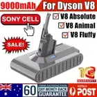 9000mAh 21.6V Battery for Dyson V8 Absolute V8 Animal V8 Fluffy Vacuum Cleaner