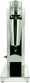 Electric Milkshake Machine 2 Speed Stainless Steel Blender Maker Milk Shake Mixer Machine Automatic Drink Mixer with Mixing Cup Milk Shaker Mixer Milkshake Maker Machine 18000 RPM 180W