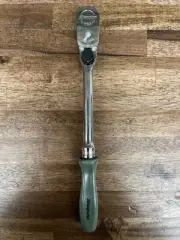 *NEW* Snap On Tools FHD80MP 3/8" Indexing Head COMBAT GREEN Hard Handle Ratchet